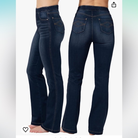 PajamaJeans Curvy Bootcut Jeans for Women, Size XL - Picture 2 of 12